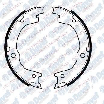 DELPHI LS2035 Fren Pabucu Hyundai H1 03> El Freni